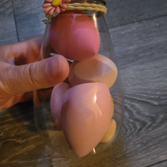 🔥3/$42 w FREE SHIPPING🔥 2 pk-6 piece pink makeup beauty blenders - Picture 5 of 5